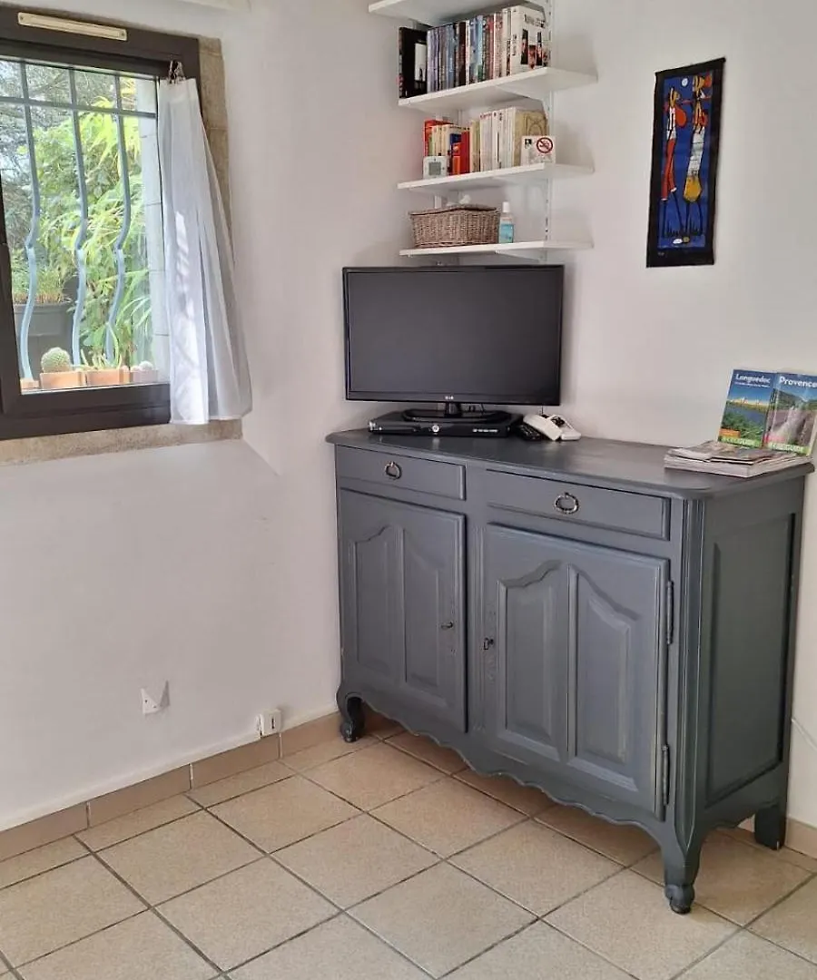 Apartment Charmant Studio: Quiet Oasis with Pool in Villeneuve-lès-Avignon